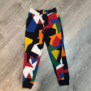 Polo by Ralph Lauren Multicolor Geometric Kids Joggers